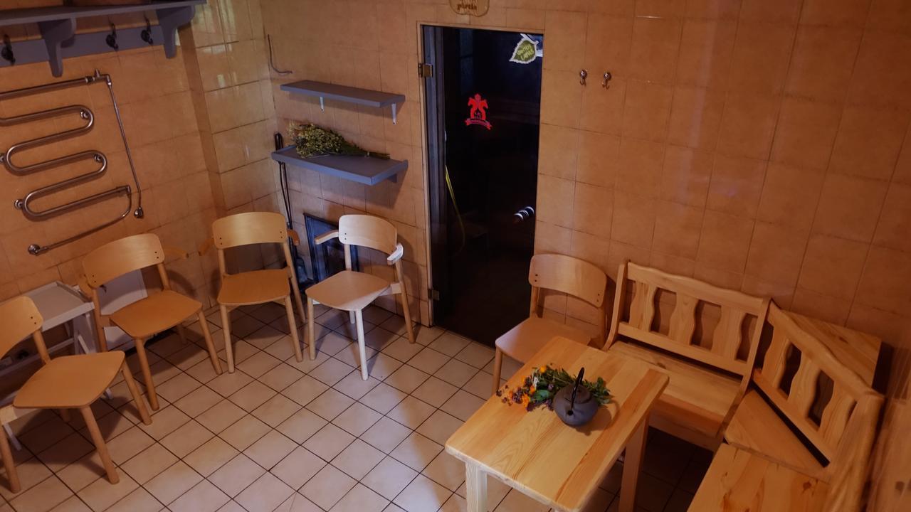 Raudonkalnis Pensionat Mankiskiai Eksteriør billede
